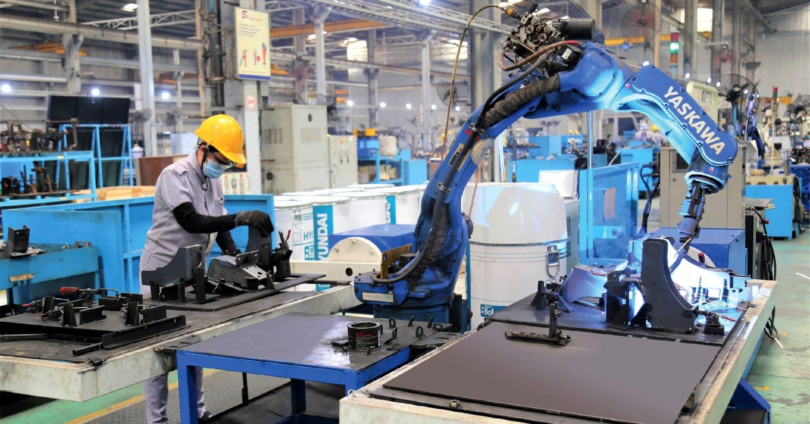 Industrial project capability background